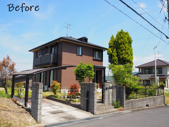リ・ガーデン Before